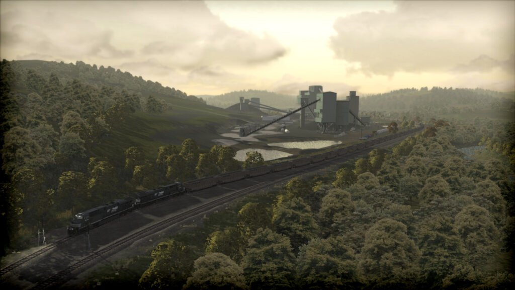 Official Brand Preview of Norfolk Southern Coal District.