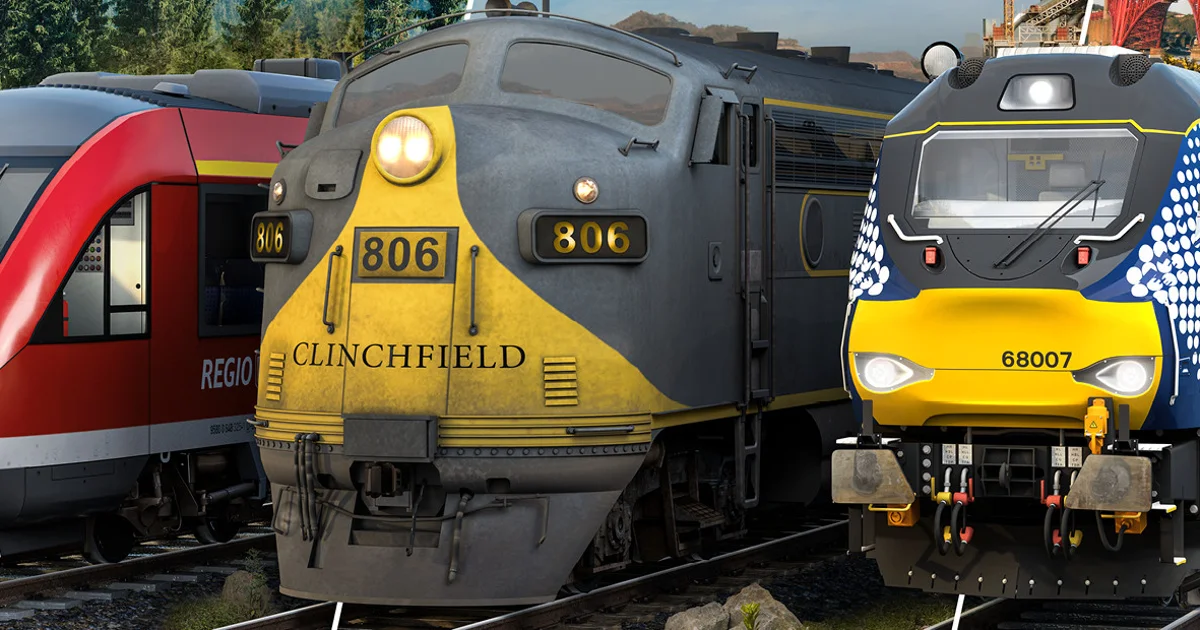 Official Brand Cover of Train Simulator.